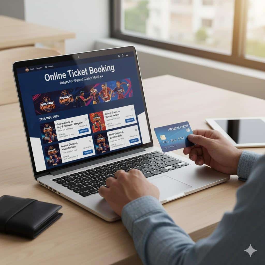 Tickets For Gujarat Giants Matches On Website