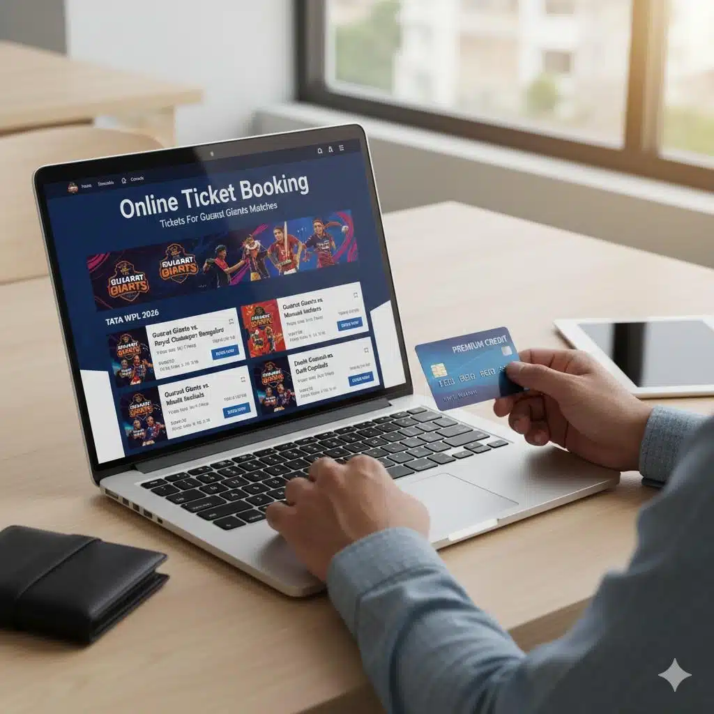 Tickets For Gujarat Giants Matches On Website