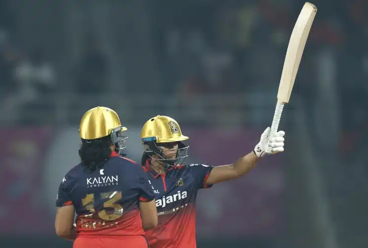 Player of the Match - Radha Yadav Anchors RCB
