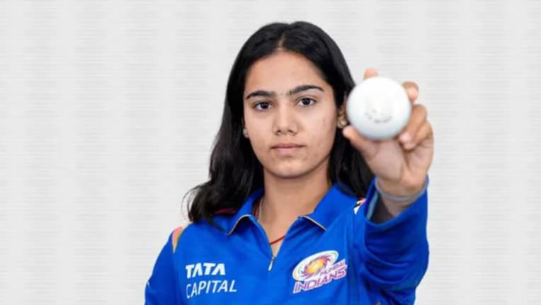 Vaishnavi Sharma is a 20-year-old left-arm spinner