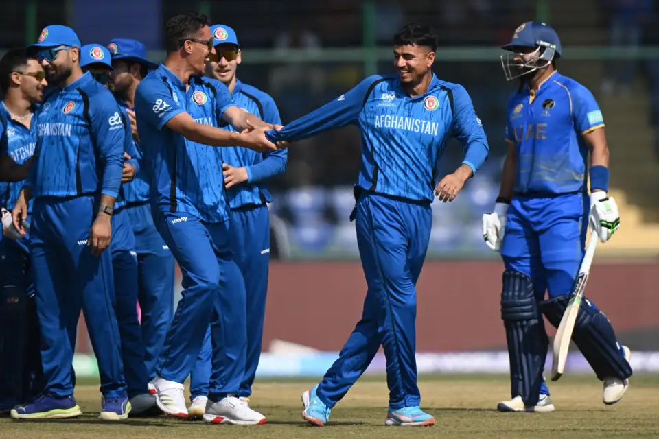UAE vs AFG 28th T20 WC Match Highlights