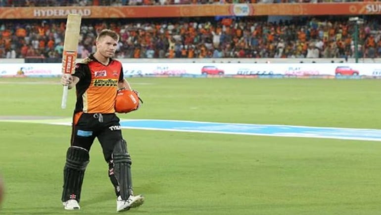 David Warner leads all batters