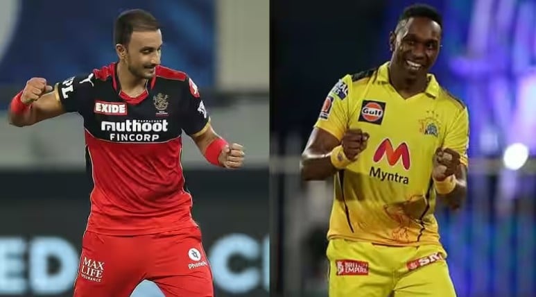 Dwayne Bravo and Harshal Patel share the record for most wickets