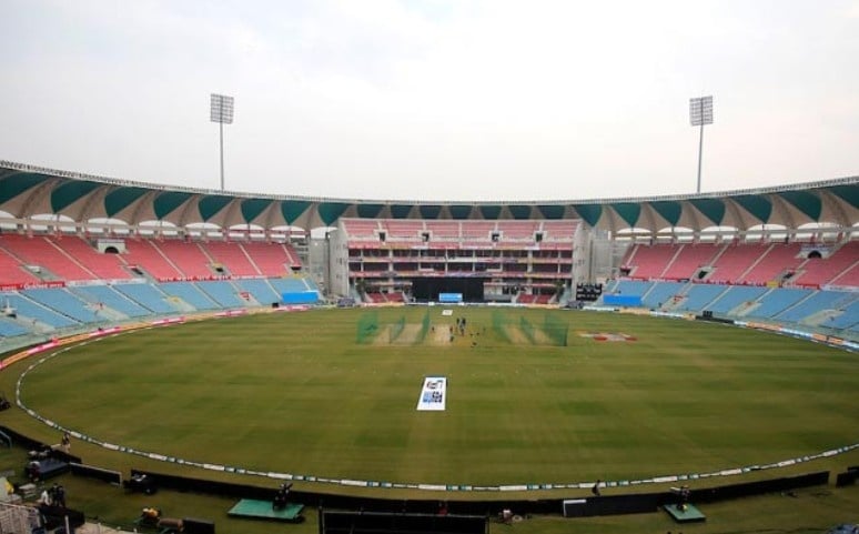 Ekana Cricket Stadium in Lucknow
