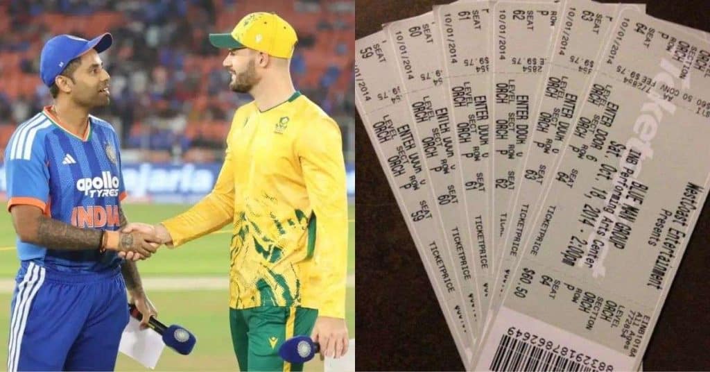 IND vs SA T20 WC Super 8 Match 3 Tickets