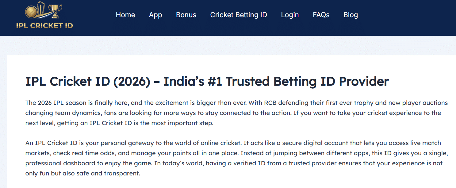 IPLCricketid.org IPLCricketid.org