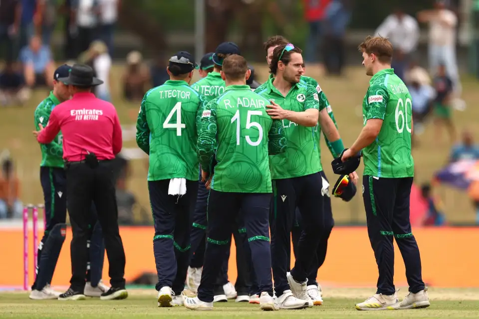 IRE vs OMN 22nd T20 WC Match Highlights: IRE Won By 96 Runs