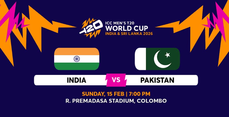  India vs Pak 2026 World Cup Match