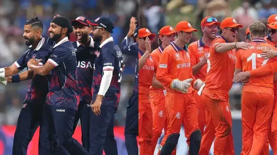 USA vs NED Match 21 Highlights