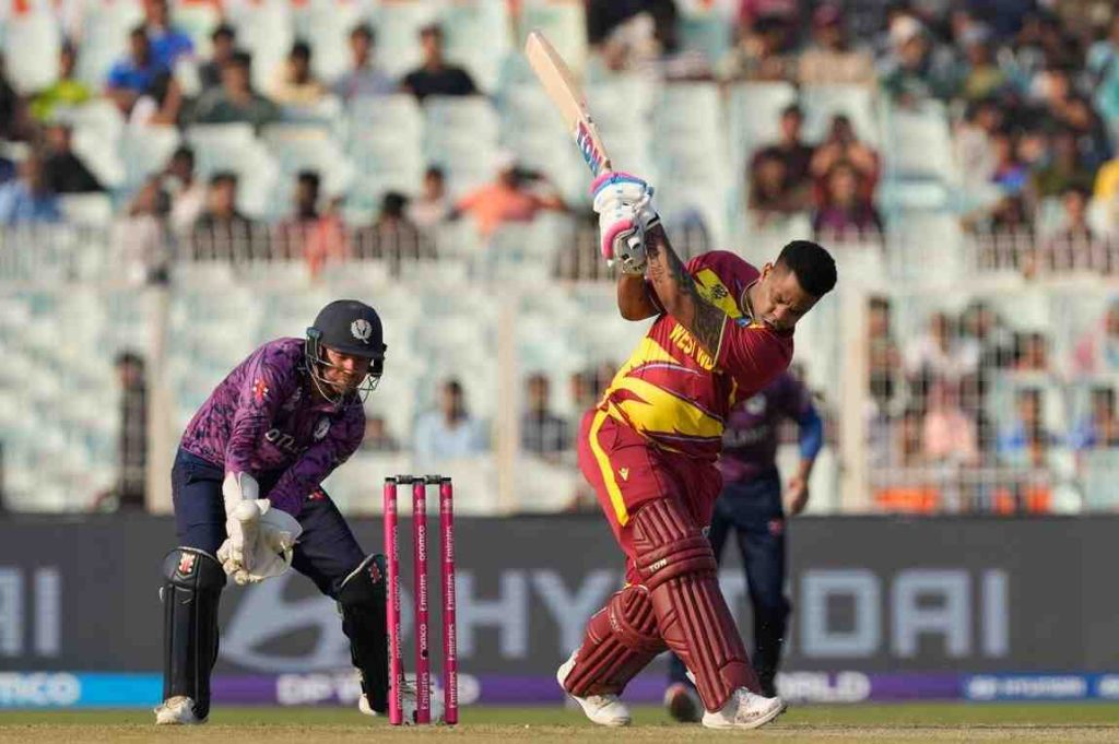 Hetmyer -Player of the match for his 50 in 22 balls 