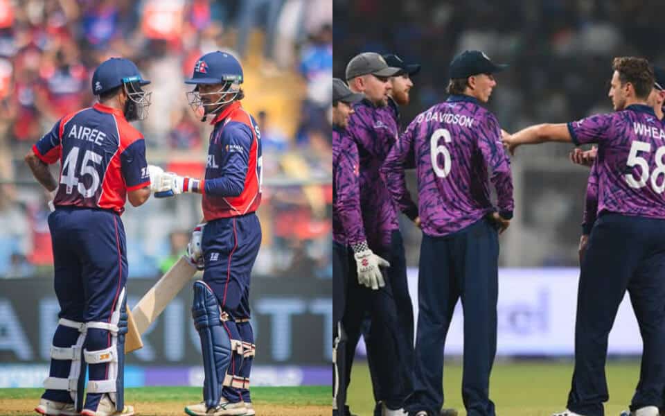 SCO vs NEP 33rd T20 WC Match Highlights