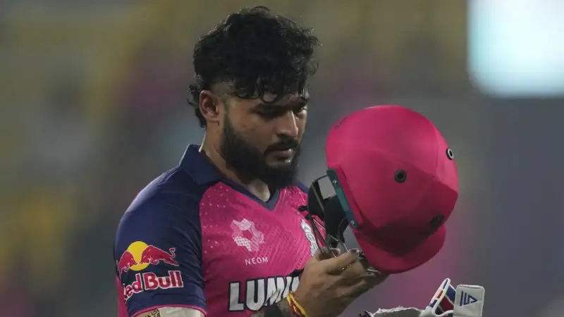 Riyan Parag (Captain, No. 3) Riyan Parag (Captain, No. 3)