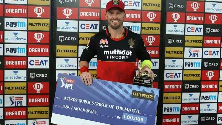AB de Villiers – 25 Man of the Match Awards
