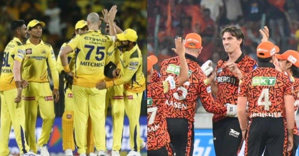 CSK vs SRH Head-to-Head In IPL