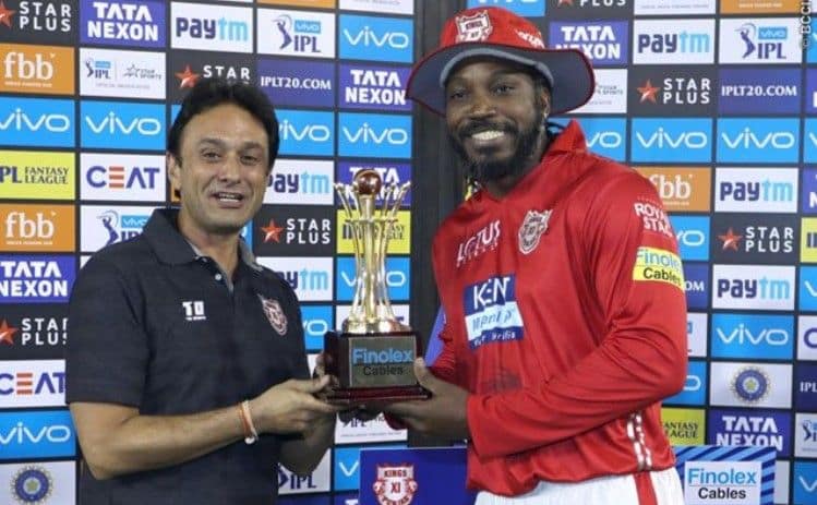 Chris Gayle – 22 Man of the Match Awards
