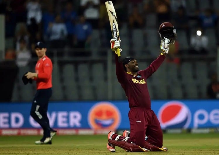 Chris Gayle – 47 Balls (vs England, 2016)
