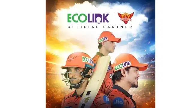 EcoLink Partners With Sunrisers Hyderabad