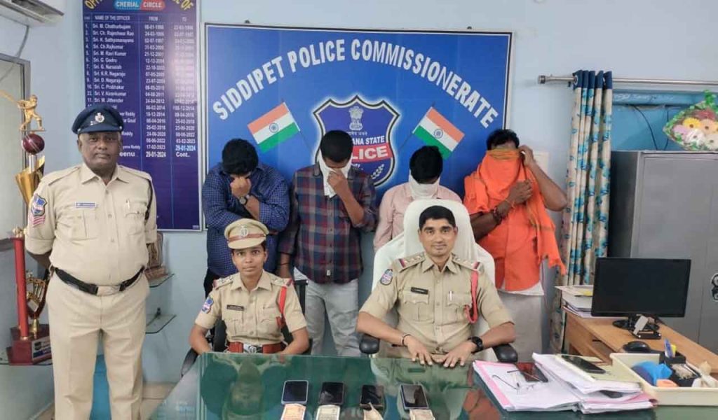 Adilabad police arrested 10 people for betting on IPL 2026 matches