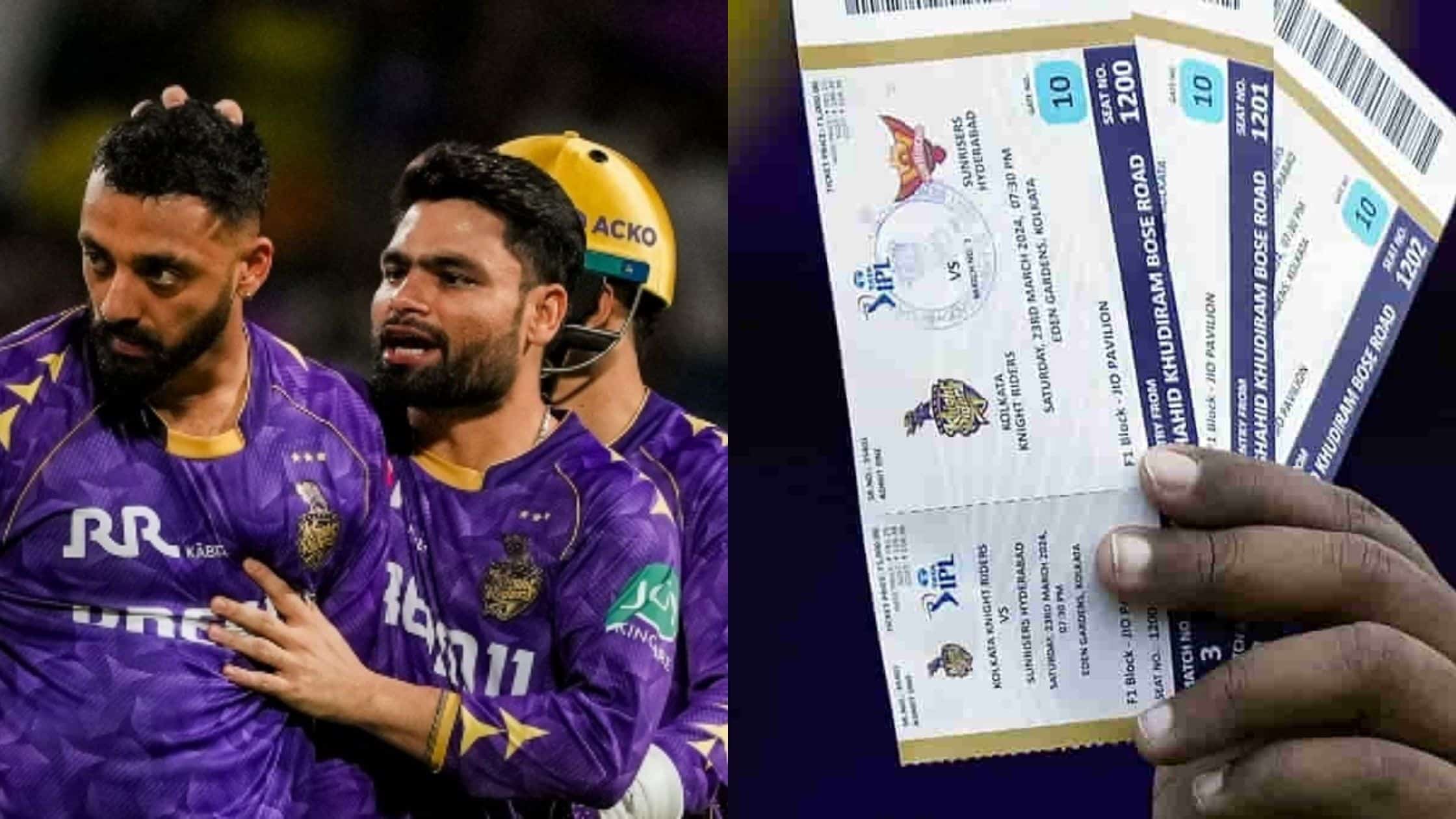 KKR IPL 2026 Tickets: Prices, Availability & Booking Info