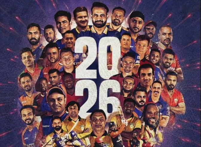 Legends League Cricket 2026 Team