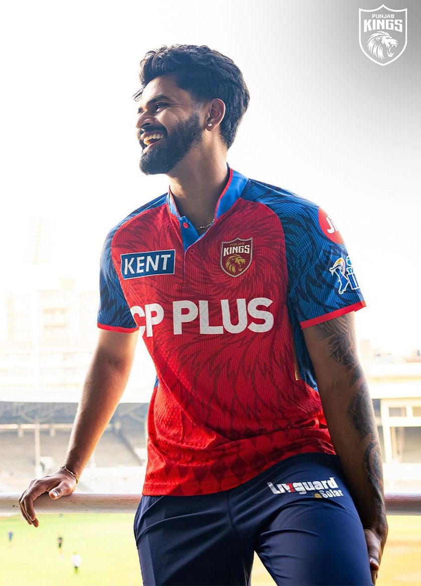 Punjab Kings new official match jersey Punjab Kings new official match jersey