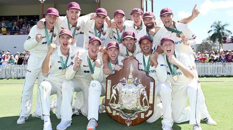 Queensland (9 Sheffield Shield Titles)
