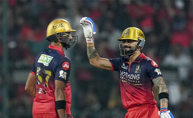 RCB Chase: 203/4 in 15.4 Overs