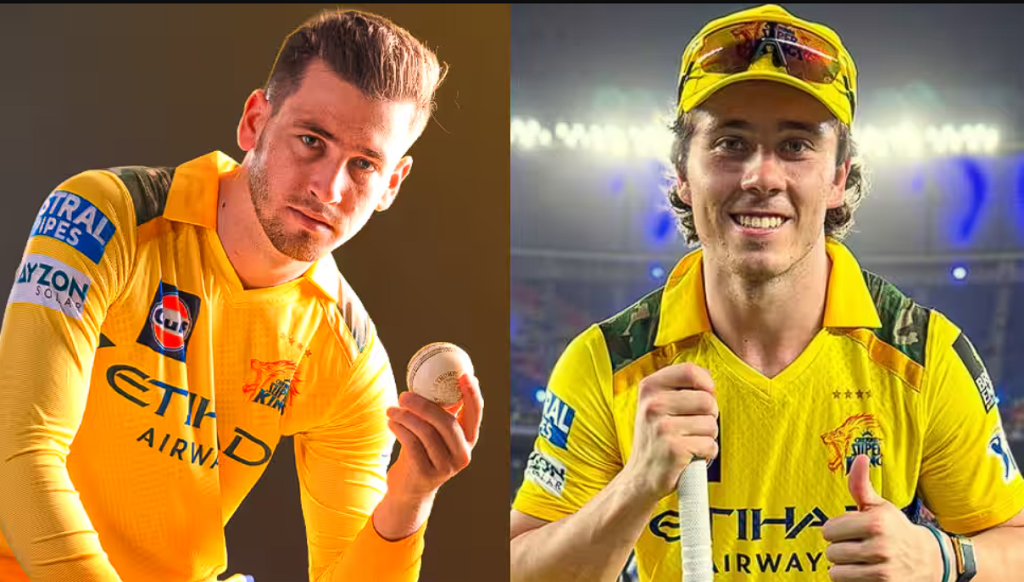 CSK Overseas Players - Noor Ahmad and Brewis