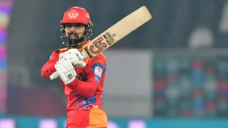 Shadab Khan (Islamabad United) – 75 Sixes