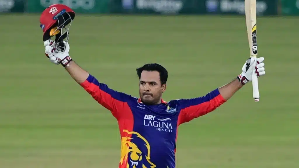 Sharjeel Khan (IU / KK) – 74 Sixes