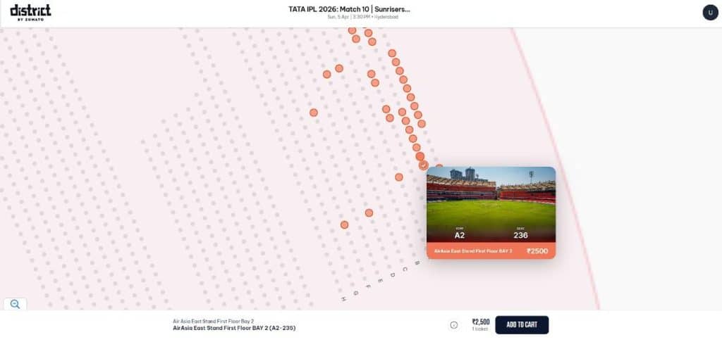 Pick Your Exact Seat Pick Your Exact Seat