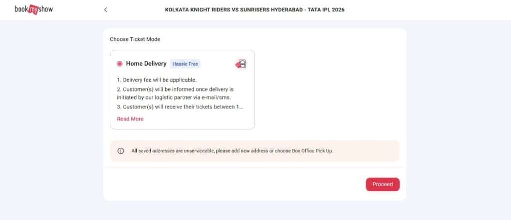 Enter Your Delivery Address