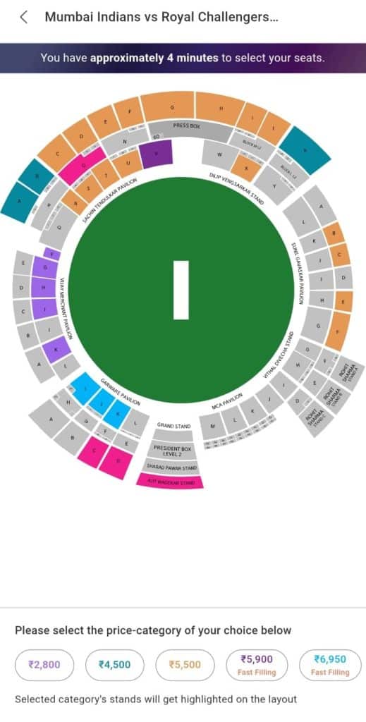 Mumbai Indians IPL 2026 Tickets