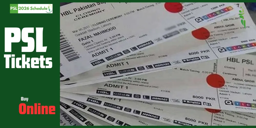 PSL Tickets PSL Tickets
