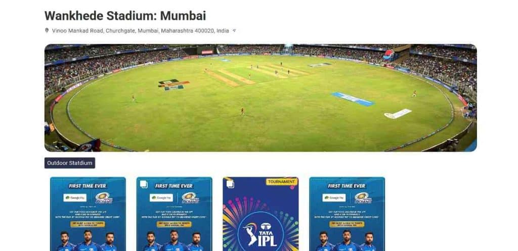 Step 1 : How to book Wankhede Stadium IPL 2026 Tickets Step 1 : How to book Wankhede Stadium IPL 2026 Tickets