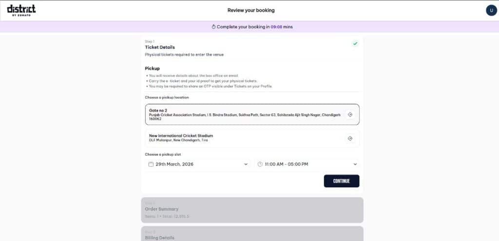 Review your booking Review your booking