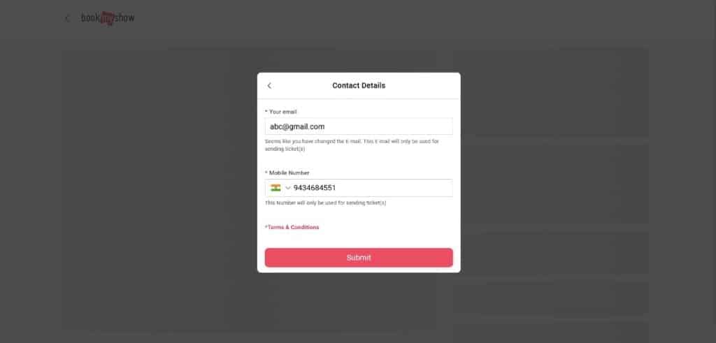 Step 5: LSG vs GT Ticket Booking