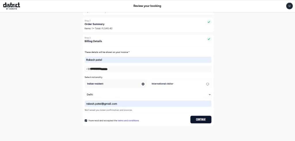 Step7: Arun Jaitley Stadium Ticket Booking Guide for IPL 2026