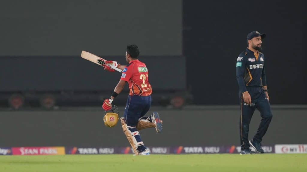 Shashank Singh (46*) vs GT in IPL 2024