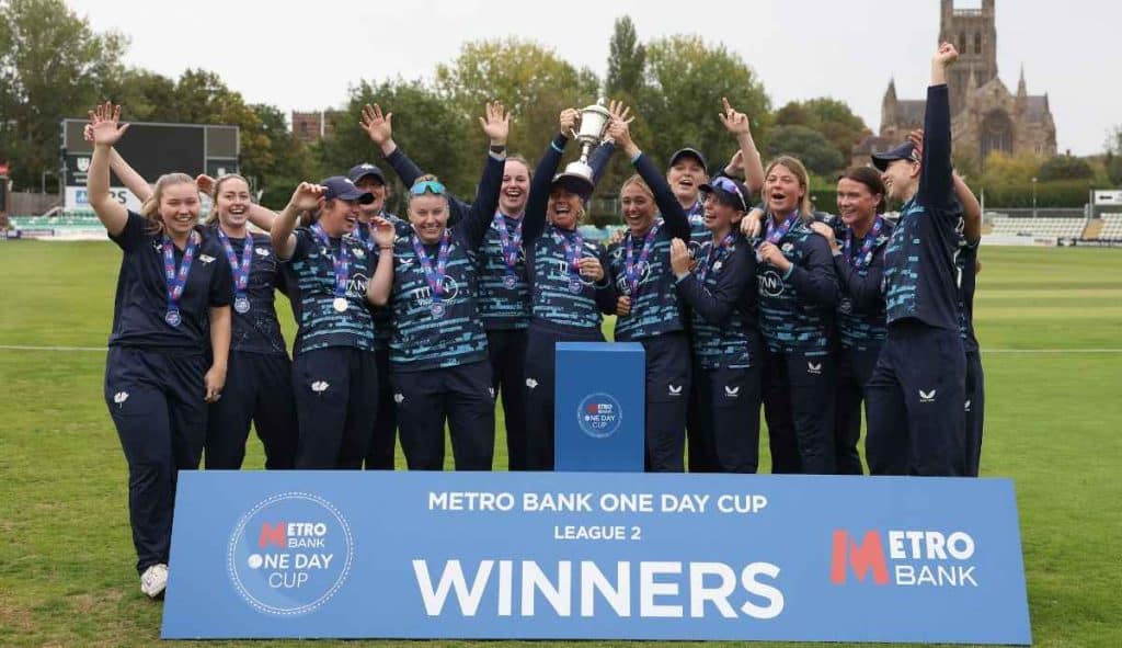 ECB Women’s One-Day Cup 2025 League 2 Winners ECB Women’s One-Day Cup 2025 League 2 Winners