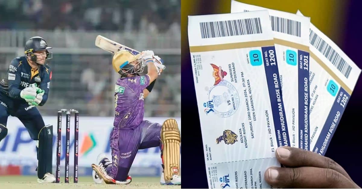 GT vs KKR IPL 2026 Match 25 Tickets: Prices & Booking Info