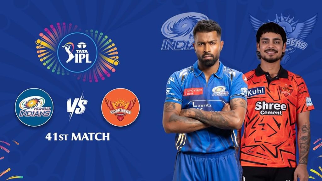 MI vs SRH IPL 2026 Match 41