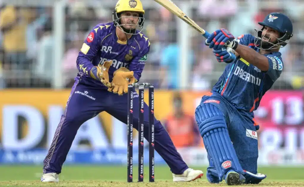 N.Pooran vs KKR in IPL 2025