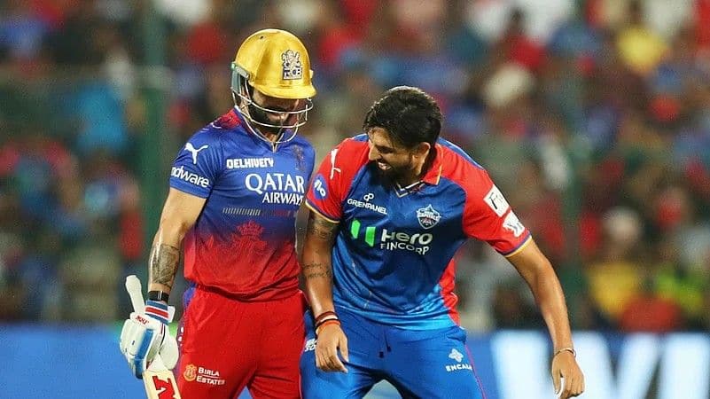 RCB vs DC Head-to-Head Record