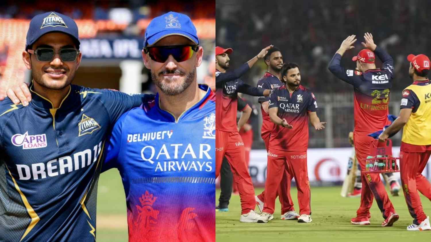 RCB vs GT Head To Head