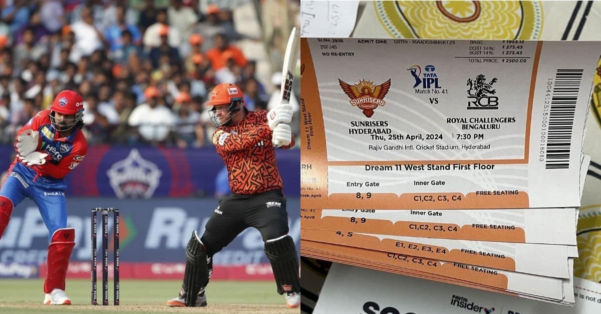 SRH vs DC IPL 2026 Match 31 Tickets: Prices & Booking Info