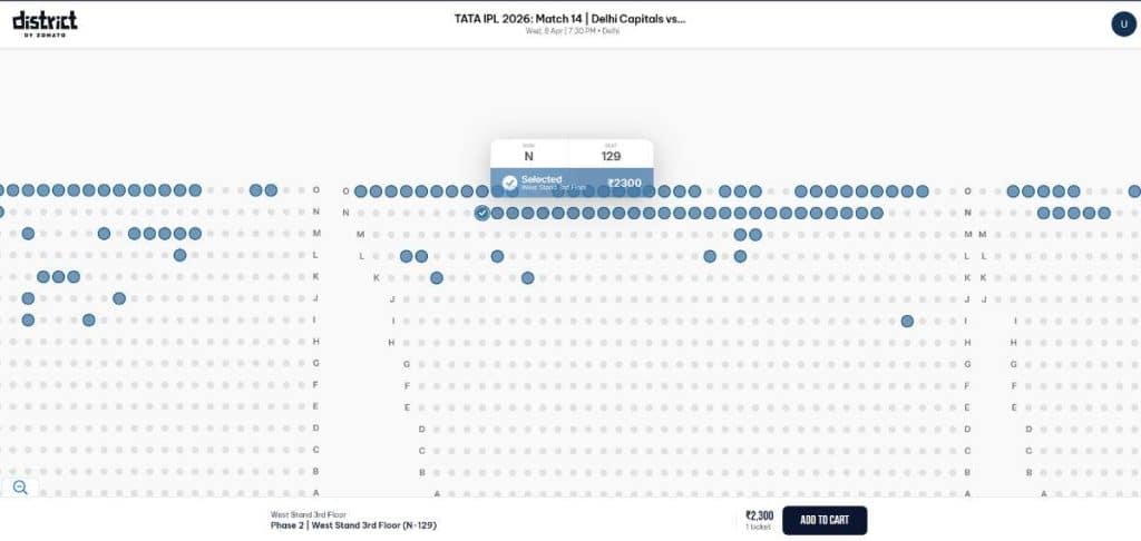 Pick Your Exact Seat