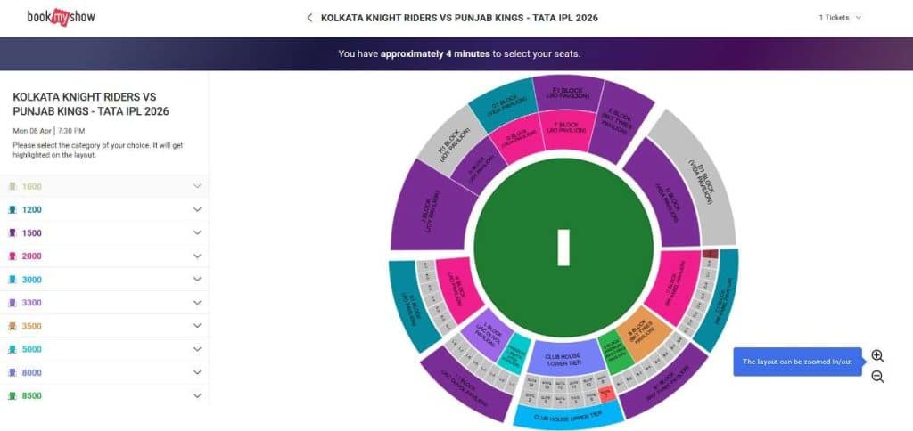 Pick Your Price Category and Stand