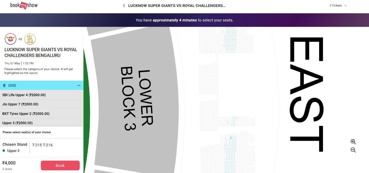 Pick Your Exact Seats
