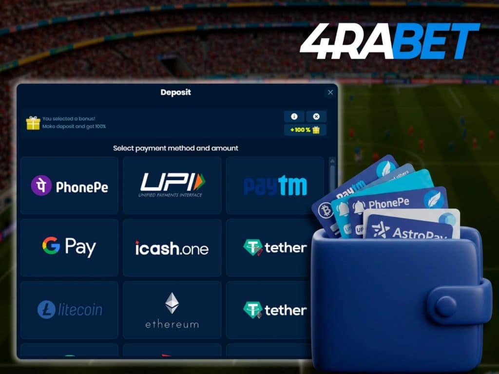 What Payment Methods Does 4Rabet Support